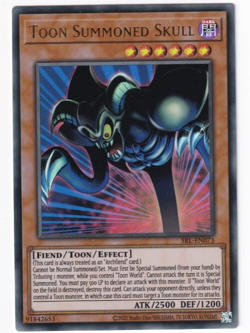 Toon Summoned Skull - (SRL-EN073 - Unltd Ed - Ultra Rare) - NM - Yugioh - Image 1