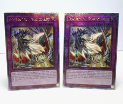 x2 YuGiOh Dogmatika Punishment RA01-EN076 Quarter Century Secret Rare 1st Ed NM - Image 1