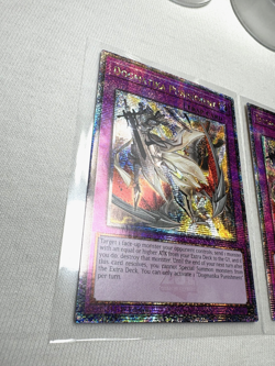 x2 YuGiOh Dogmatika Punishment RA01-EN076 Quarter Century Secret Rare 1st Ed NM - Image 3