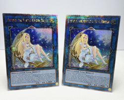 x2 Yugioh Artemis, The Magistus Moon Maiden RA01-EN049 Quarter Century Rare NM - Image 1