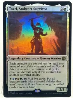 x1 Tazri, Stalwart Survivor (106) - Foil R MTG March of the Machine - Image 1