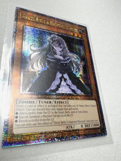 2023 YuGiOh Ghost Belle & Haunted Mansion RA01-EN011 Quarter Century Rare 1st NM - Image 3