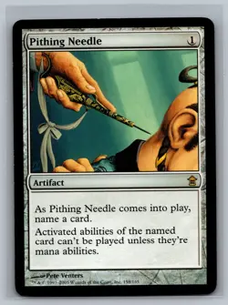 Magic The Gathering Saviors of Kamigawa Pithing Needle #158/165 MTG TCG CCG - Image 1