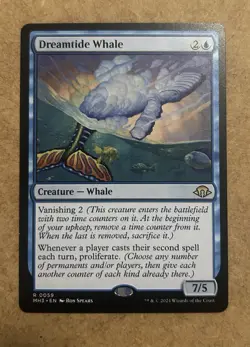 Dreamtide Whale #59 (NM) Modern Horizons 3 MH3 Magic MTG - Image 1