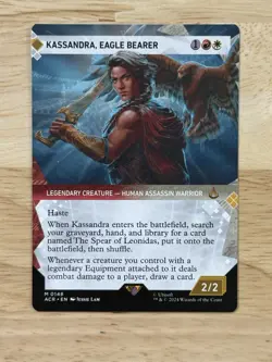 Kassandra, Eagle Bearer - Showcase - Magic MTG 2024 Assassin's Creed NM Non Foil - Image 1
