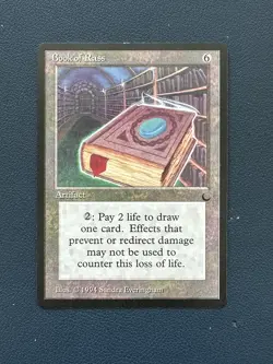 MTG Book of Rass The Dark Regular Uncommon - Image 1