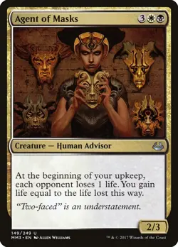 Agent of Masks | Modern Masters 2017 | MM3 | NON-FOIL | NearMint - Image 1