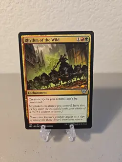 MTG Rhythm Of The Wild LP Commander Kamigawa Neon Dynasty - Image 1