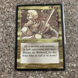 MTG - Legends - Barktooth Warbeard - Magic the Gathering - Moderate Play - Image 1