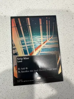 x1 MTG EOE Strip Mine Non-Foil 0085 Pack Fresh Stellar Sights - Image 1