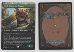 Loot Exuberant Explorer (Borderless) Foil Magic: Foundations #0336 18n9 - Image 3