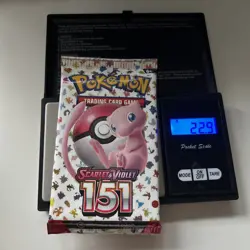 Pokemon 151 English Heavy Sealed Booster Pack (22.9 g) Brand New And Sealed - Image 1