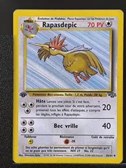 Carte Pokemon Rapasdepic 36/64 Edition 1 Ed 1 Jungle Wizards 2 - Image 2