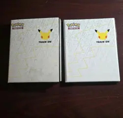 Pokemon TCG Jumbo Oversized Pokemon Card Lot With Full Binder. Also Extra Binder - Image 1
