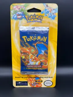 Pokemon BASE SET BLISTER PACK (Shadowless) - FACTORY SEALED - CHARIZARD 🔥 - Image 1