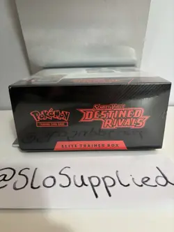 Pokemon TCG Destined Rivals ETB Elite Trainer Box Brand New Sealed⚫🔴 - Image 3
