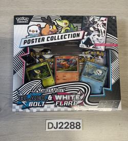 Pokemon TCG Black Bolt and White Flare Poster Collection New & Sealed - Image 1