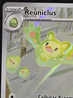 Pokemon Black Star Promo Black Bolt Tech Sticker Collection: Reuniclus (SVP-212) - Image 2