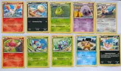 Pokemon Russian Lot 10 Cards Tomokazu Komiya XY Set Rare - Image 1