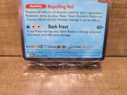 Pokemon TCG -Team Rocket's Articuno 051/182 Destined Rivals STAMP Best Buy Promo - Image 2