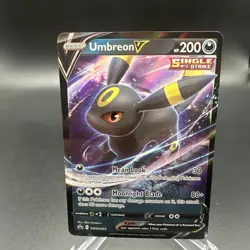 Pokemon TCG Umbreon V SWSH Black Star Promos SWSH203 Holo Promo - Image 1