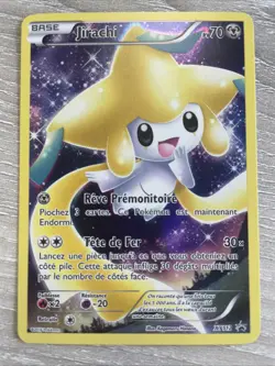 Pokemon Black Star Promo Card Jirachi XY112 - Image 1
