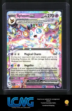 Pokemon TCG Card Game - Prismatic Evolutions Surging Sparks Sylveon ex 086/191 - Image 1