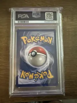 1999 Pokemon TCG Charizard Base Set Holo Rare PSA 7 - Image 2