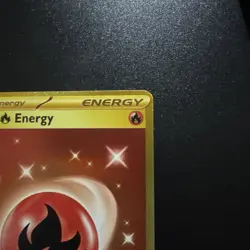 Pokemon TCG Basic Fire Energy Obsidian Flames Holo Card 230/197 - Image 5