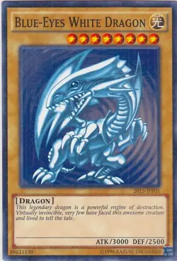 Yugioh Card 2015-JPP01 Blue Eyes White Dragon | Millennium Japanese - Image 1