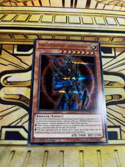 Yugioh Schwarz Glanzender Soldat Gesandter Des Anfangs DUSA-DE053 Ultra Rare - Image 1