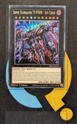 MP24-EN119 Super Starslayer TY-PHON - Sky Crisis Prismatic Secret Rare YuGiOh - Image 1