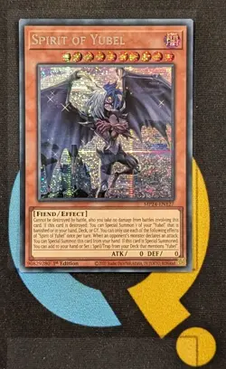 MP24-EN127 Spirit of Yubel Prismatic Secret Rare 1st YuGiOh - Image 1