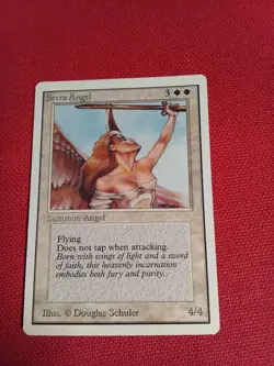 Magic the Gathering Unlimited hp Serra Angel MTG White - Image 1