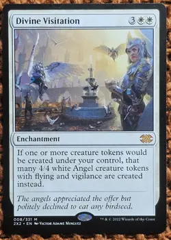 ✨Divine Visitation✨ MTG | Double Masters 2022 | NM/M | M 008/331 - Image 1