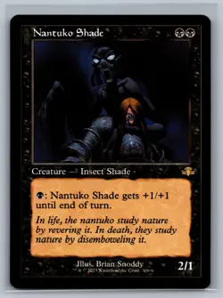 Magic MTG Dominaria Remastered Nantuko Shade (Retro Frame) #306 TCG CCG - Image 1