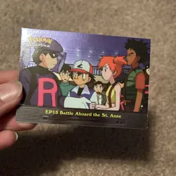Ep15 Battle Aboard the St. Anne - Pokemon Topps - Holo NM - Image 1