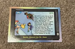 Ep15 Battle Aboard the St. Anne - Pokemon Topps - Holo NM - Image 3