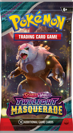 Pokemon TCG: Twilight Masquerade Booster Pack - Factory Sealed - Image 4