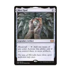 WOTC MtG Double Masters Mox Opal (MR) NM - Image 1