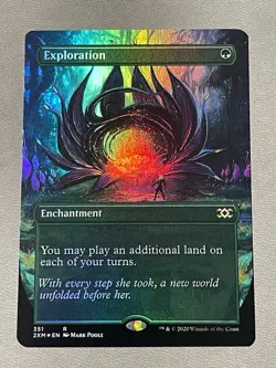 Exploration - Foil - Borderless MTG Double Masters NM - Image 1