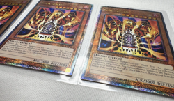 x3 YuGiOh Lava Golem RA01-EN001 Quarter Century Secret Rare 1st Edition NM - Image 4
