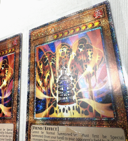 x3 YuGiOh Lava Golem RA01-EN001 Quarter Century Secret Rare 1st Edition NM - Image 5