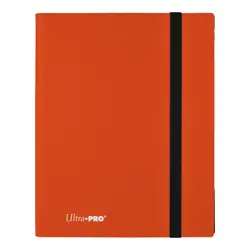 ULTRA PRO ECLIPSE ORANGE PRO BINDER ALBUM 9 18 POCKET 360 CARDS MTG Pokemon - Image 1