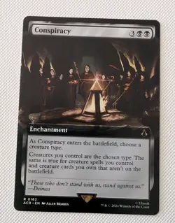 MTG *EXTENDED ART* Assassin's Creed Rare CONSPIRACY NM - Image 1