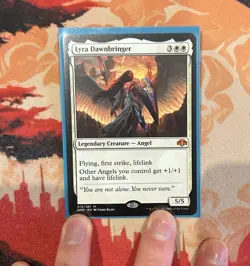 MTG Lyra Dawnbringer [Dominaria Remastered, Near Mint] - 013/216 - Image 1