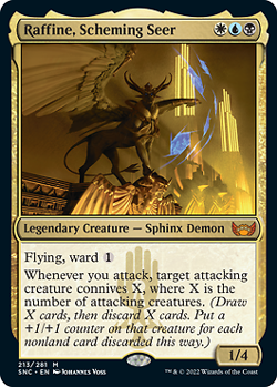 MTG - Streets of New Capenna | Raffine, Scheming Seer - Image 1
