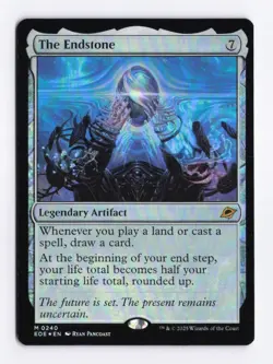 The Endstone (Foil) 0240 (M) MTG Edge of Eternities (EOE) - Image 1