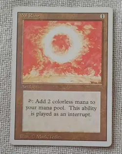 Mtg 3rd Edition Revised Sol Ring - Image 1