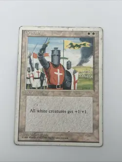 1 BANNED MTG Magic The Gathering Crusadee Fourth Edition Very Good Mark Poole - Image 4